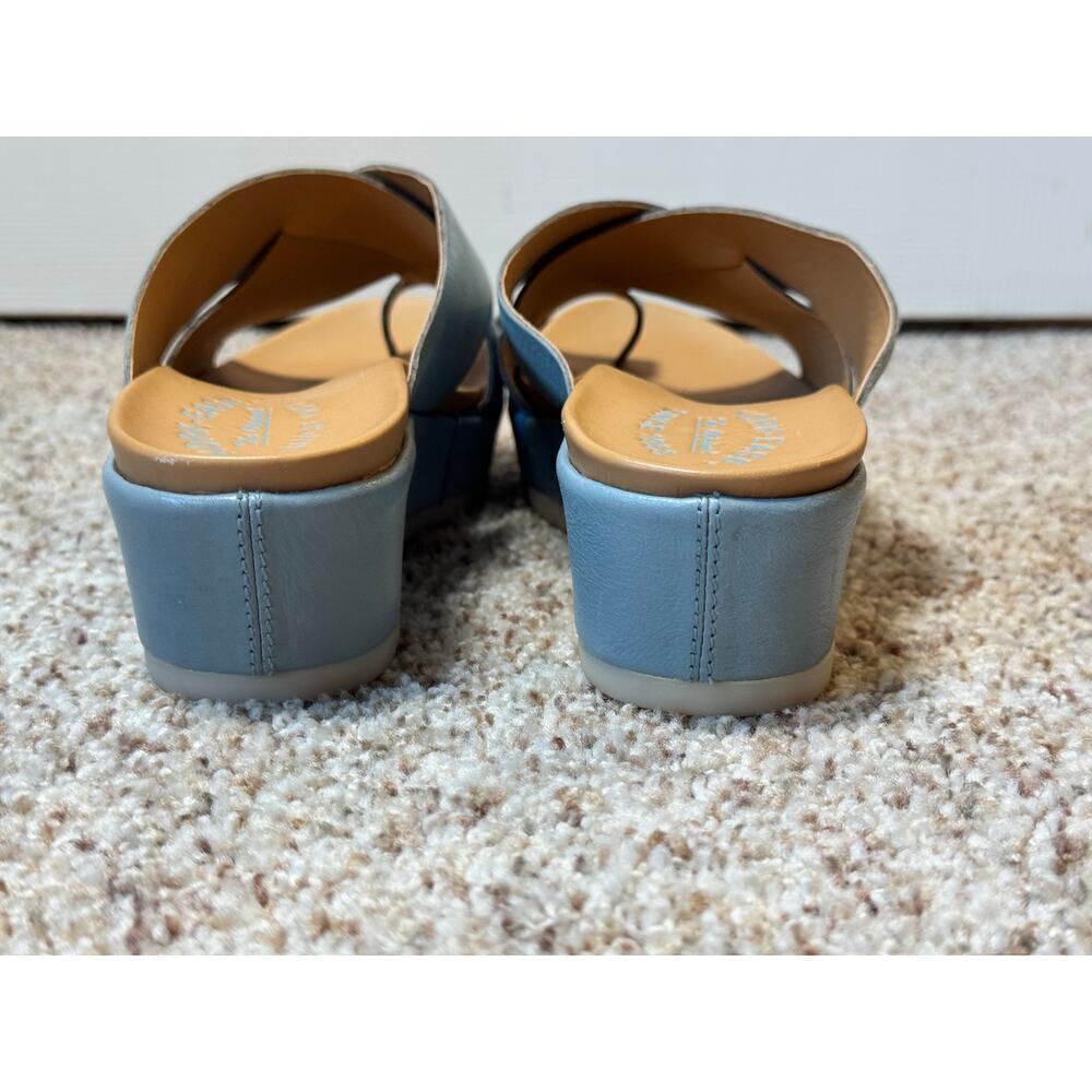 Kork-Ease Sandals, size 8M, Light Blue Baja Sport Slide - Picture 12 of 14